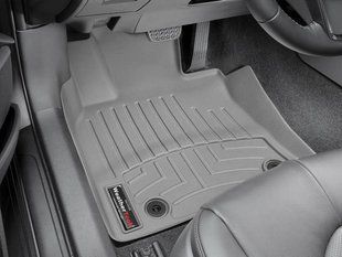 3D килимки для Toyota Camry XV70 2018- сірі передні WeatherTech 4612301 141811 фото