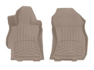 3D килимки для Subaru Outback, Legacy 2014-2019 бежеві передні WeatherTech HP 457081IM 240142 фото