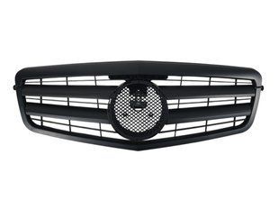 Решетка радиатора на Mercedes E-Class W212 2009-2013 CL Matte Black 431271 фото