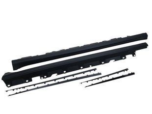Накладки на пороги (AMG) на Mercedes-Benz S-Class W223 2020-2025 года 431299 фото