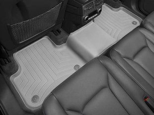 3D килимки для Audi Q7, Q8 2016- сірі задні WeatherTech 468872 46148 фото