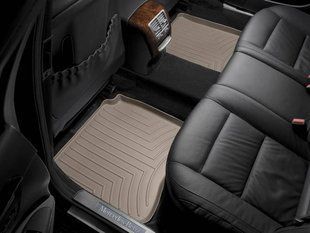 3D килимки для Mercedes S-class W221 2005-2013 Long бежеві задні WeatherTech 452522 46650 фото