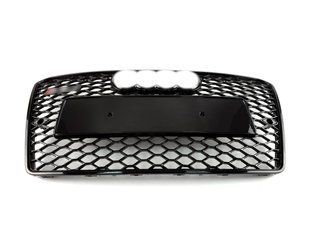 Решітка радіатора на Audi A7 2010-2014 стиль RS7 Black 427327 фото
