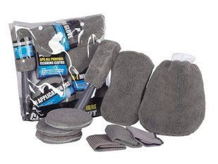 Набор аппликаторов и фибр по уходу за авто Pro-User 9 in 1 Car Cleaning kit 356755 фото
