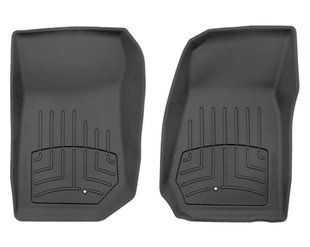 3D коврики для Jeep Wrangler 2007-2013 черные передние WeatherTech HP 441051IM 521974 фото