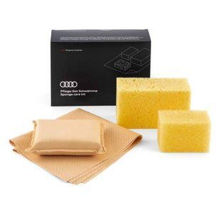 Набор по уходу за автомобилем Audi Sponge Care Kit VAG 4L0096166 404189 фото