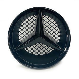 Емблема в решітку радіатора Mercedes-Benz C-class W204 2007-2013 A2078880260 Чорний лянець 521491 фото