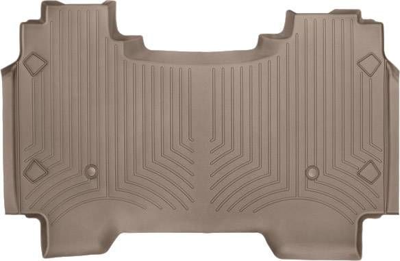 3D коврики для Dodge Ram 2019- Crew Cab, без коробу бежевые задние WeatherTech 4514282 98161 фото