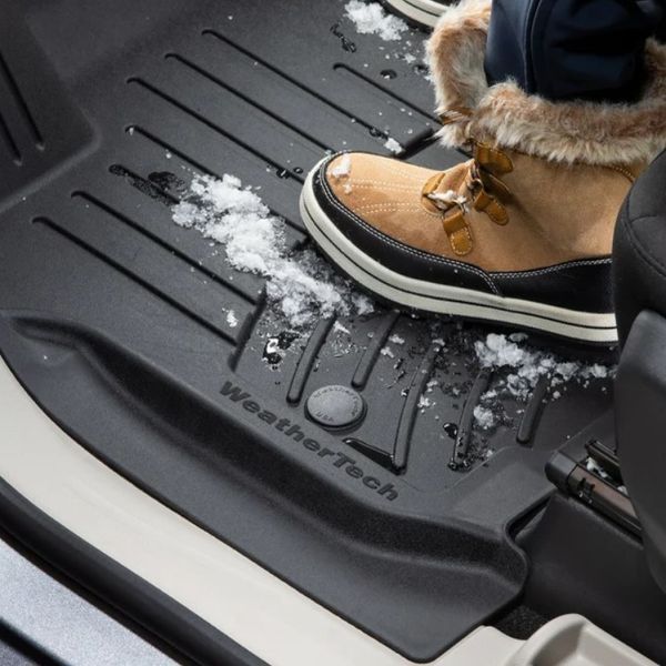 3D коврики для Jeep Wrangler 2007-2013 черные передние WeatherTech HP 441051IM 521974 фото