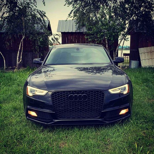 Решетка радиатора на Audi A5 2011-2016 в стиле RS5 Black 429938 фото Решетка радиатора на Audi A5 2011-2016 в стиле RS5 Black 429938 фото