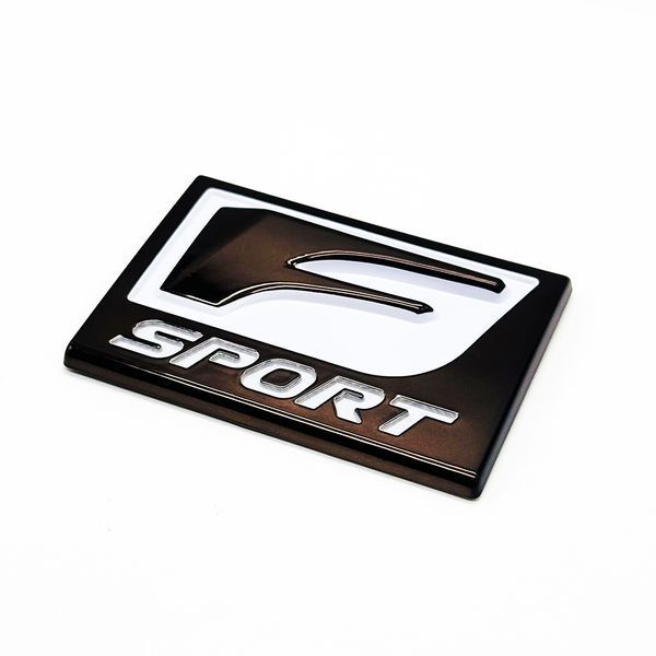 Автологотип шильдик эмблема Lexus F Sport Black Еdition 65мм черный глянец 521790 фото
