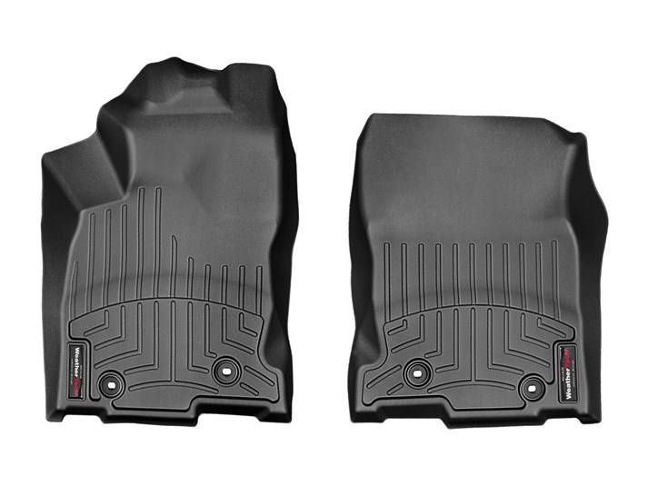 3D коврики для Lexus NX 2014- черные передние WeatherTech 447491 46520 фото