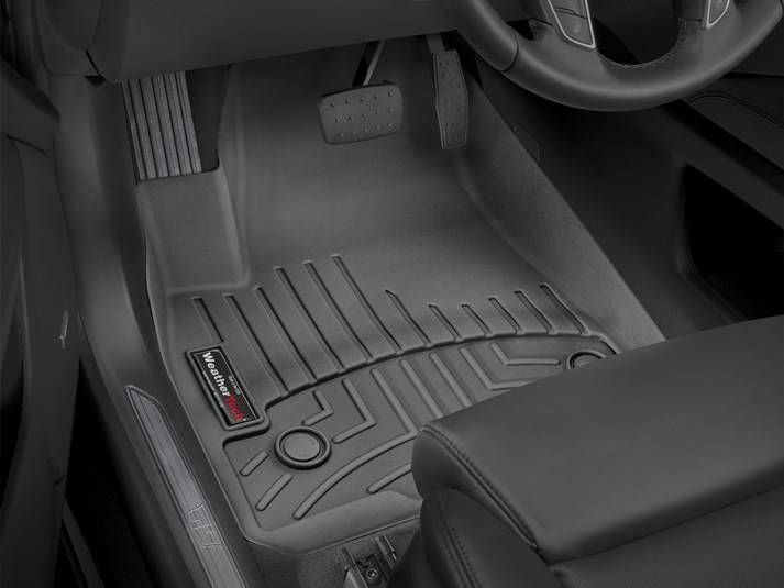3D килимки для Cadillac XT5 2017- чорні передні WeatherTech 449551 320515 фото 3D килимки для Cadillac XT5 2017- чорні передні WeatherTech 449551 320515 фото
