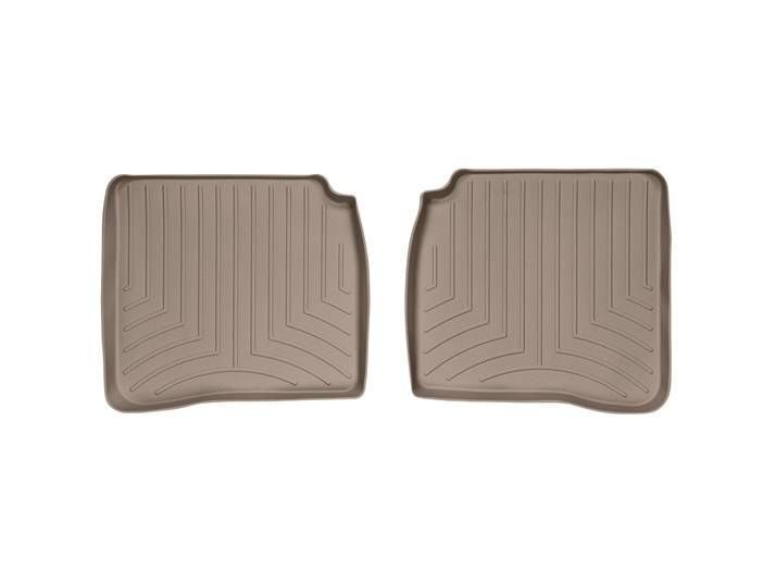 3D коврики для Mercedes S-class W221 2005-2013 Long бежевые задние WeatherTech 452522 46650 фото