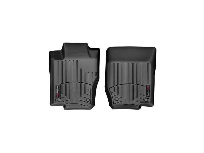 3D коврики для Mercedes GL-class X164, M-class W164 2006-2012 черные передние WeatherTech 440161 46609 фото