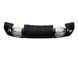 Диффузор (заднего бампера) Full Black/Chrome Pipe (в стиле TTRS) на Audi TT 2014-2018 427830 фото 1