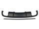Диффузор (заднего бампера) Full Black (Gloss) (в стиле S4 00-00) на Audi A4 B9 2015-2019 года 522953 фото 1