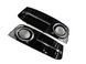 Решетки в бампер Chrome Black (в стиле RS4) на Audi A4 B8 2007-2011 429141 фото 2