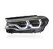 Передние фары на BMW 5 Series G30 2017-2020 FULL LED вместо оригинальных ксеноновых фар SY 430405 фото 5