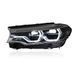 Передние фары на BMW 5 Series G30 2017-2020 FULL LED вместо оригинальных ксеноновых фар SY 430405 фото 4