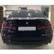 Спойлер на машину BMW 5 G30 2017-2022 в стиле М4 черный глянец 429878 фото 5