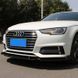 Сплітер переднього бампера на Audi A4 B9 2015-2019 S-Line бампер 430172 фото 5