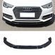 Сплітер переднього бампера на Audi A4 B9 2015-2019 S-Line бампер 430172 фото 1