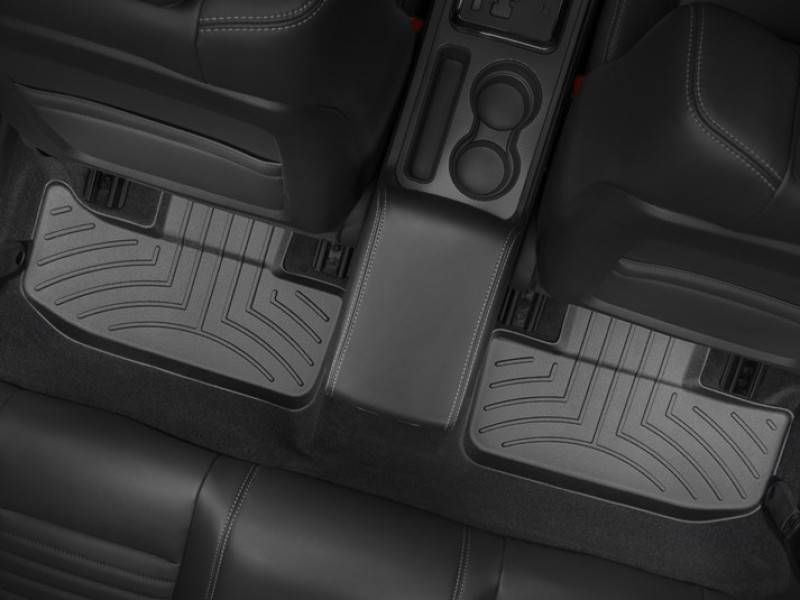 3D килимки для Dodge Challenger 2011-2023 чорні задні WeatherTech 443862 141176 фото