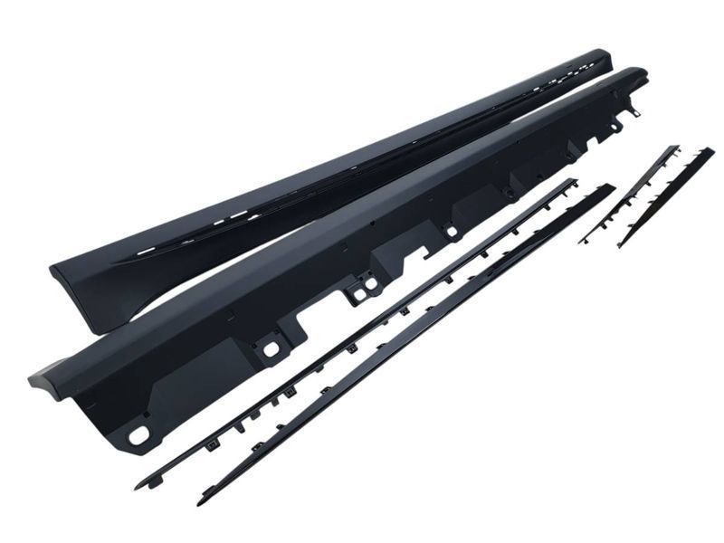 Накладки на пороги (AMG) на Mercedes-Benz S-Class W223 2020-2025 года 431299 фото