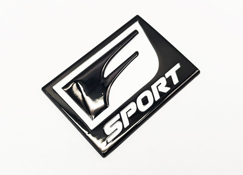 Автологотип емблема Lexus F Sport Black Еdition 65мм чорний глянець 521790 фото