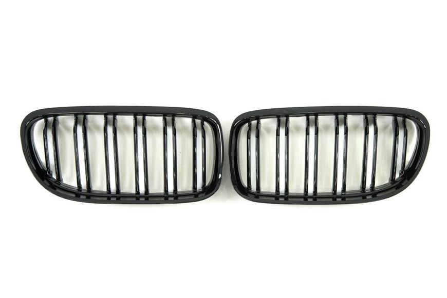 Решетка радиатора на BMW 3 E90, E91 2008-2012 M-Look Black 429038 фото