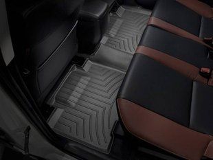3D килимки для Toyota RAV4 2013-2018 чорні задні WeatherTech 445102 46891 фото