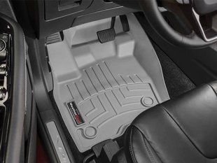 3D килимки для Ford Edge 2016- сірі передні WeatherTech 468151 242359 фото