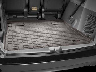 Килимок у багажник для Toyota Sienna 2010- какао WeatherTech 43552 212759 фото