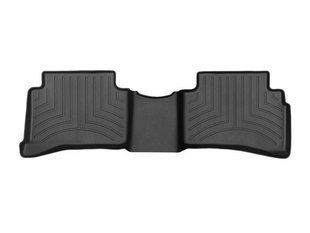 3D килимки для Kia Sportage 2015- чорні задні кліпси WeatherTech 448163 141498 фото