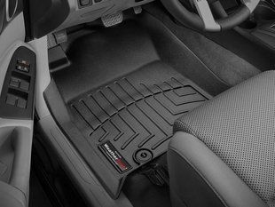 3D килимки для Toyota Tacoma 2012-2015 чорні передні WeatherTech 446551 120269 фото