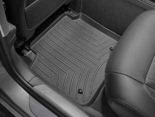 3D килимки для BMW 7 G11 2015- Long чорні задні WeatherTech 448743 141151 фото