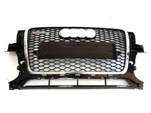 Решітка радіатора на Audi Q5 2008-2012 стиль RSQ5 Chrome Black 427344 фото