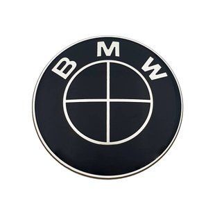 Автологотип емблема BMW 3 E90, E91, E92, E93 2005-2013 чорна передня 423957 фото