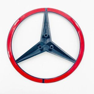 Задня емблема Mercedes CLA-class C117 2013-2019 чорний глянець A1178170016 418453 фото