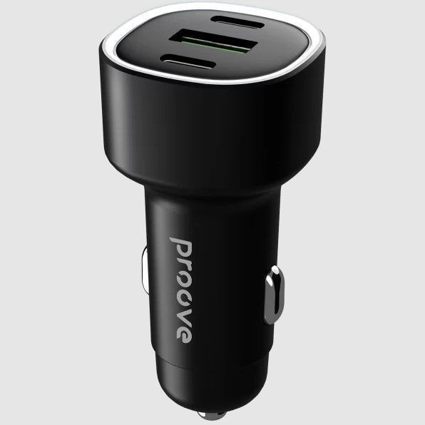 АЗП Proove Flash QC3.0 + 2USB-C PD 60W (чорний) 523315 фото