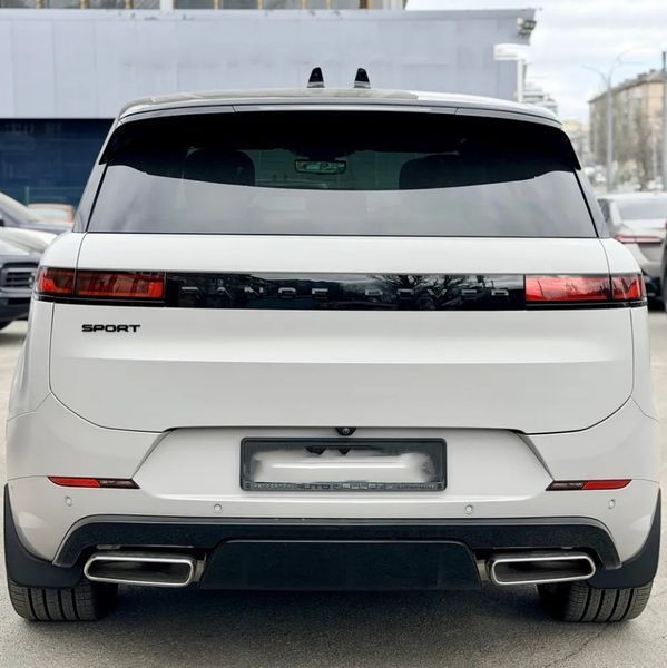 Автологотип напис Range Rover, Range Rover Sport 2022- на кришку багажника чорний глянець 424037 фото