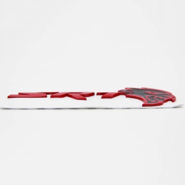 Автологотип шильдик эмблема Dodge SRT Hellcat Head red 265838 фото