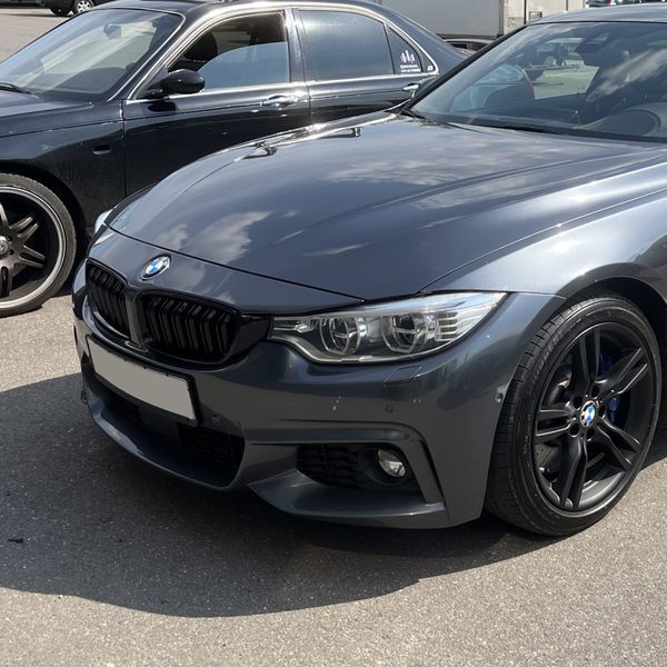 Решітка радіатора на BMW 4 F32, F33 2013-2020 Black 137883 фото