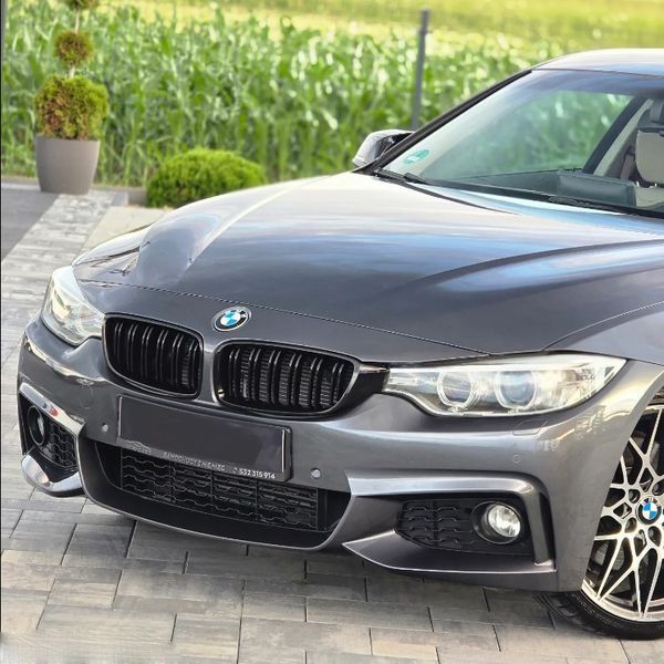 Решітка радіатора на BMW 4 F32, F33 2013-2020 Black 137883 фото