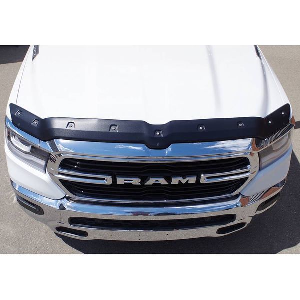 Дефлектор капоту на Dodge RAM 2019- структурний Textured Tough Guard TG6R19 229313 фото