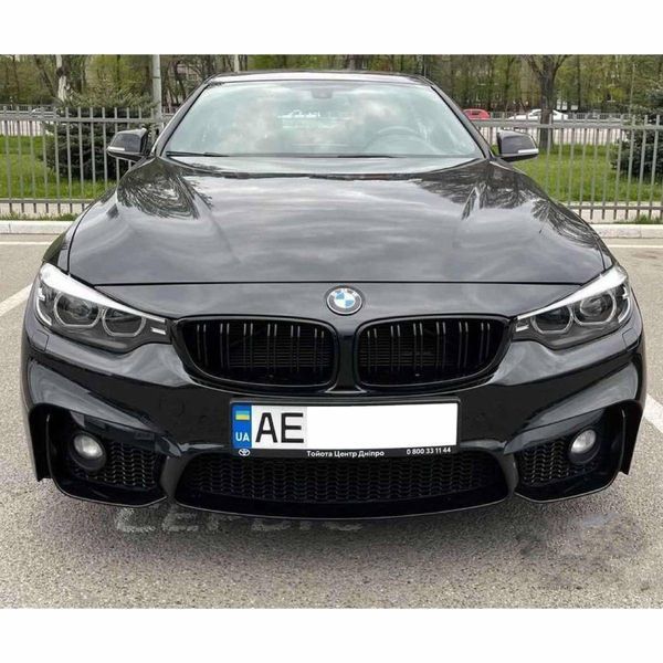 Решітка радіатора на BMW 4 F32, F33 2013-2020 Black 137883 фото