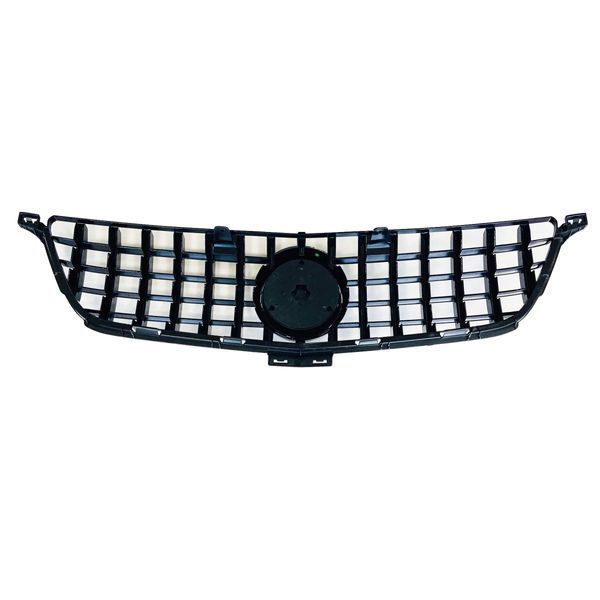 Решетка радиатора на Mercedes M-class W166 2011-2015 GT Chrome Black 427603 фото