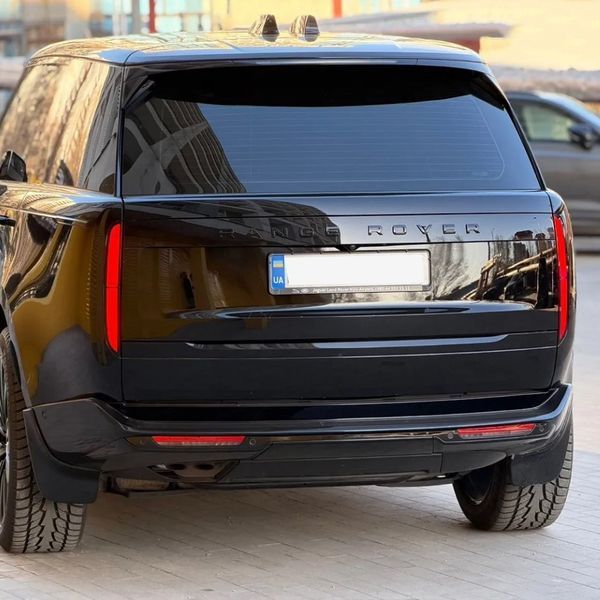 Автологотип напис Range Rover, Range Rover Sport 2022- на кришку багажника чорний глянець 424037 фото