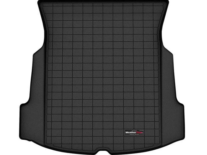 Коврик в багажник для Tesla Model 3 2020-2023 черный WeatherTech 401474 331731 фото